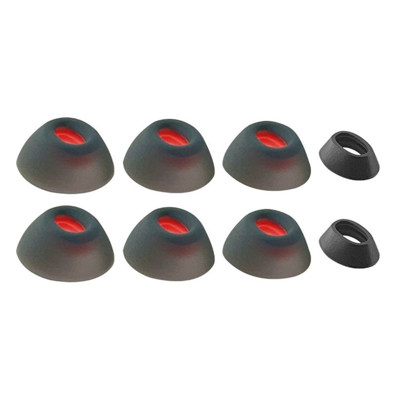 Silicone Ear Tip Replacement - ABKQ-8 個シリコンイヤーチップイヤフォン Tune Flex Bluetooth 対応インイヤーイヤフォン交換用スーパーソフトイヤフォン