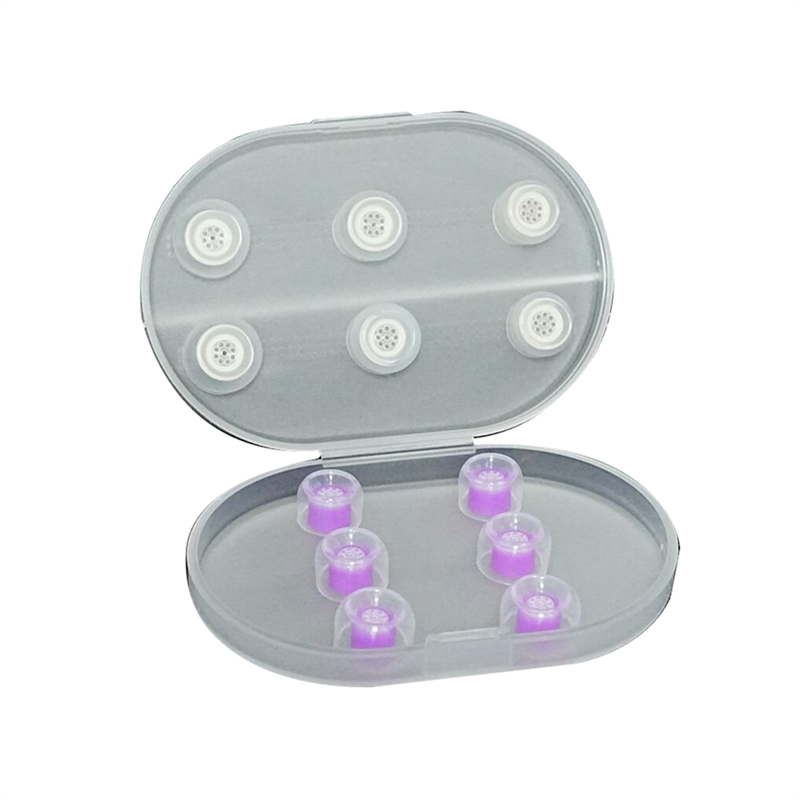 ABKN-インイヤーシリコン交換可能なイヤーチップ 3 ペア - Silicone Ear Tip Replacement のレビューと価格