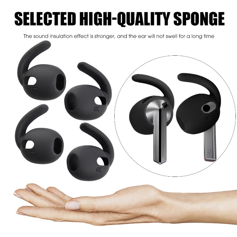 1-10ペア 交換用シリコン製スポーツイヤーフック ウィング - Silicone Ear Tip Replacement のレビューと価格