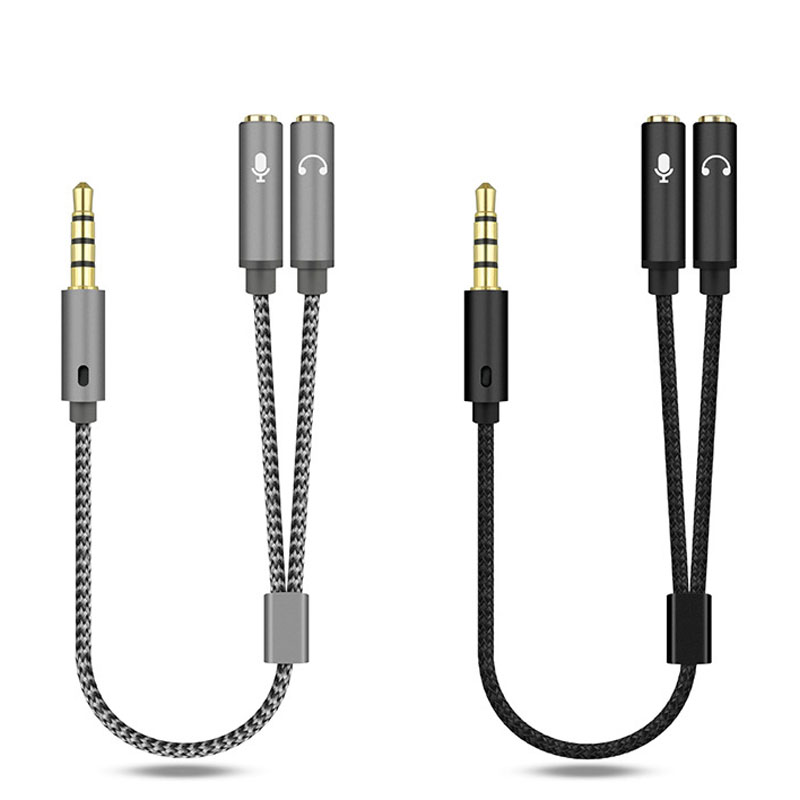イヤホン用Yジャックオーディオスプリッター、オスからメス2個 - Audio Splitter Y のレビューと価格